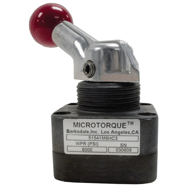 Barksdale Microtorque Valve, 518 and 526 Series